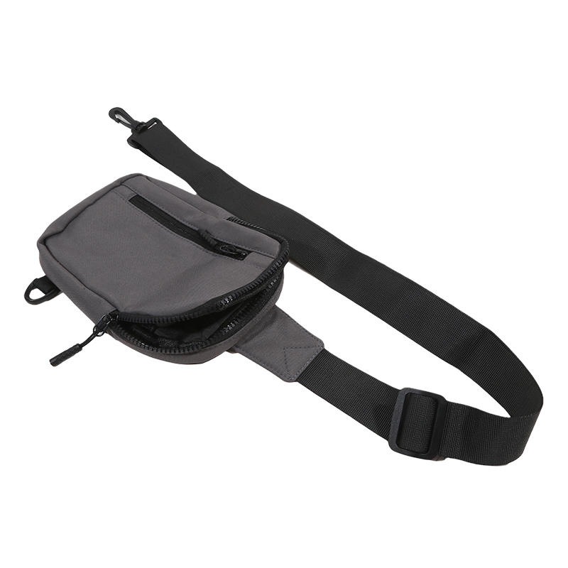 1Pcs Men's Chest Bag One Simple And Fashionable Single Shoulder Chest Bag Large Capacity Shoulder Bag Adjustable Shoulder Strap
