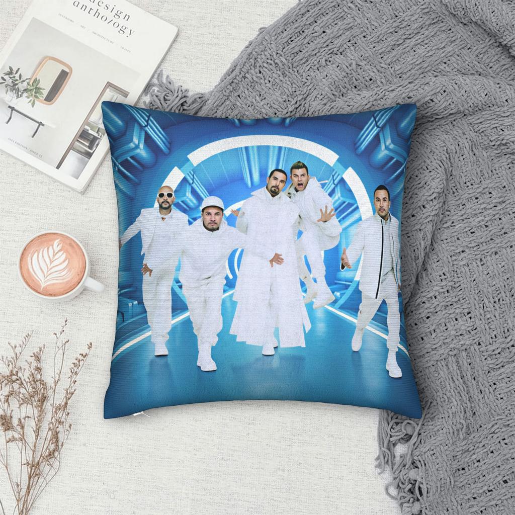 Backstreets Boys Pillow Case Square Pillow Cover For Couch Sofa Bedroom Kawaii Cushion Cover