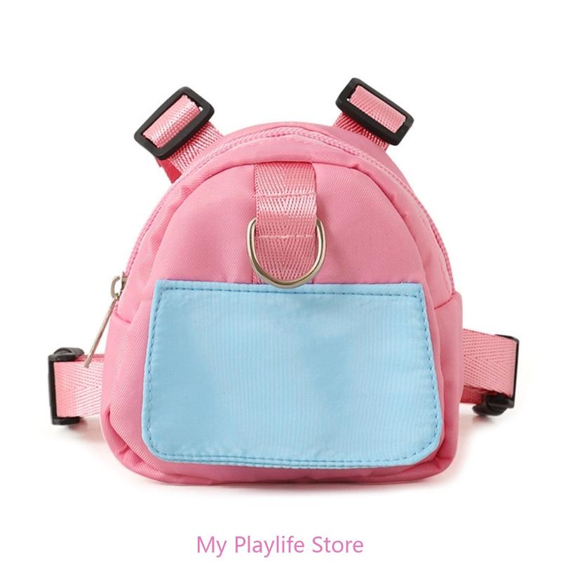 

Рюкзак для домашних животных с пряжкой Tractions, удобная сумка для маленьких собак и кошек для путешествий и прогулок S розовый