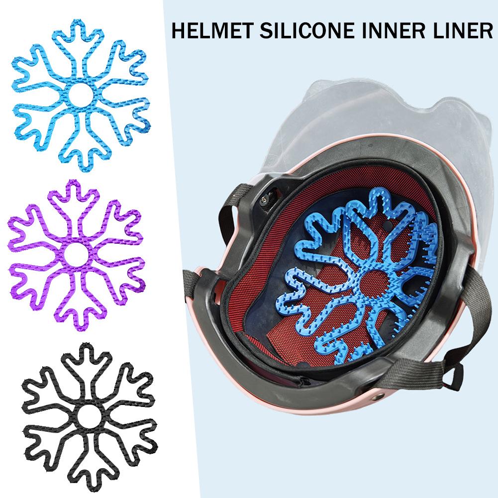 Fahrradhelm-Innenfutter für Motorrad, Elektrobatterie, Auto, Silikon, druckfest, atmungsaktiv, Fahrradausrüstung