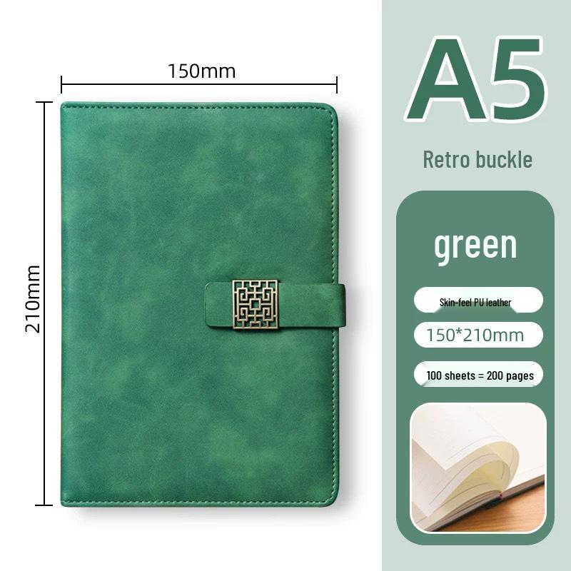 A5 Business Notebook Gift Set with Custom Logo - High-Value Stationery & Office Diary Event Souvenir
