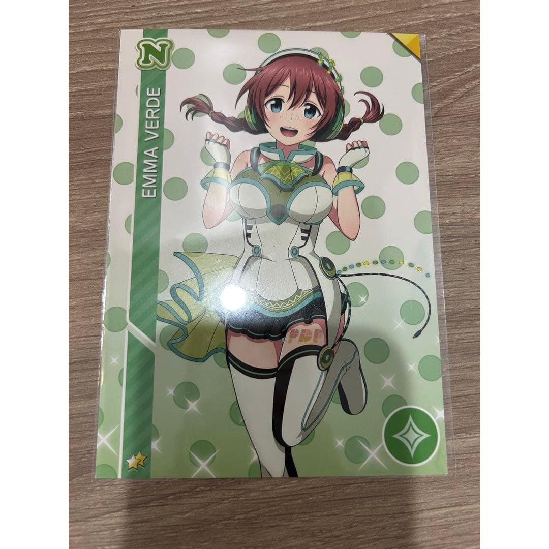 Used Rare Love Live School Festival Thanksgiving Solicitation Emma Verde Postcard