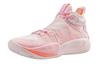 Li Ning SONIC 9 Cushioning Slip Resistant Abrasion Resistant Coverage Support High Top Basketball Shoes Men's Pink ABAR011-9