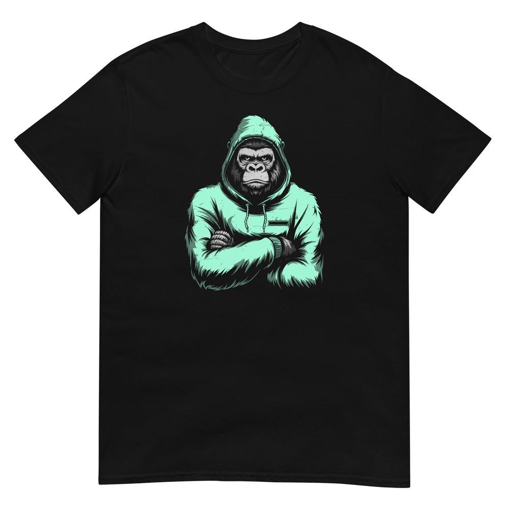 Gorilla Silverback Tshirt Silver Back Jungle King Design Unisex Tshirt Unisex T-Shirt XXL