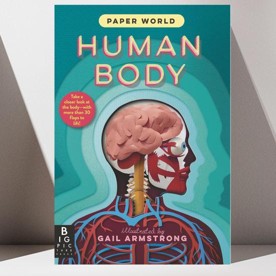 

Yousheng Kids Human Body Book Обучающая игрушка по анатомии Интерактивный инструмент для домашнего обучения Увлекательная книга по анатомии