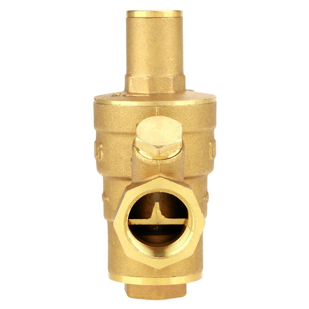 Adjustable DN15 Brass Pressure Regulator, Reducer, Water Pressure Regulator