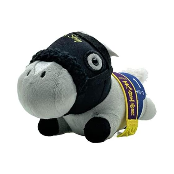 SK Japan Character Fancy Section Thoroughbred Collection Nesoberi Plush Toy Approx. 18cm (Gold Ship)