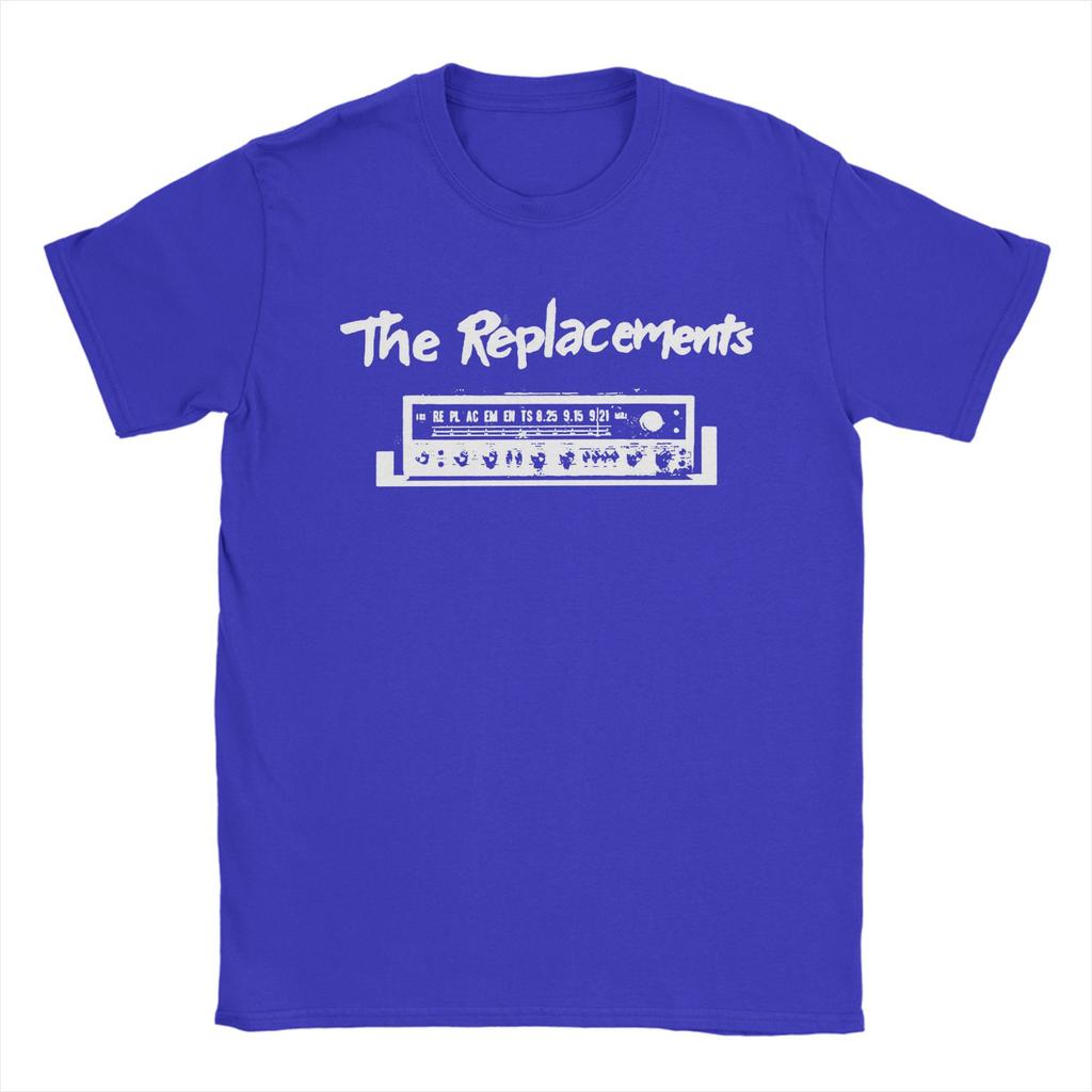 The Replacements T Shirt Men Pure Cotton Leisure T-Shirts Round Collar  Tee Shirt Short Sleeve Clothing Summer