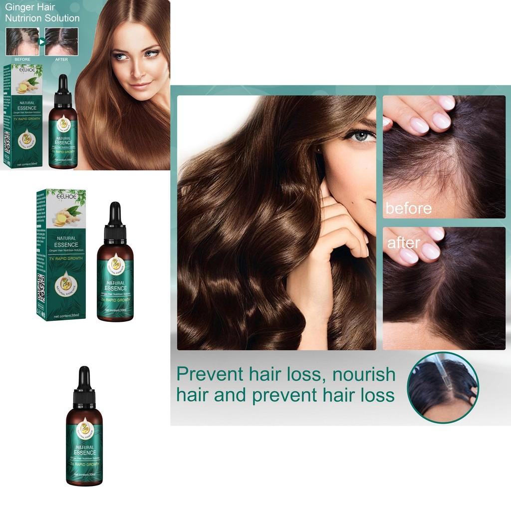 Eelhoe Nourishing Ginger Hair Oil For Dry Frizzy Hair With Ultimate Shine And Smoothness