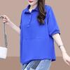 Fashion Loose Plus Size Short Sleeve European Style T-shirt Women's European Trendy Loose Fit Oversized Tee Top
