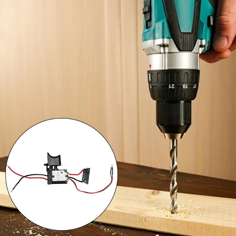 6 Connector Electric Drill Speed Controllers With Electronic Brake And Reverse Function Terminals Drill Triggers