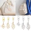 Stone Lover Gift Stainless Steel Keychain Silver Color Handbag Keyring New Design Car Keyring