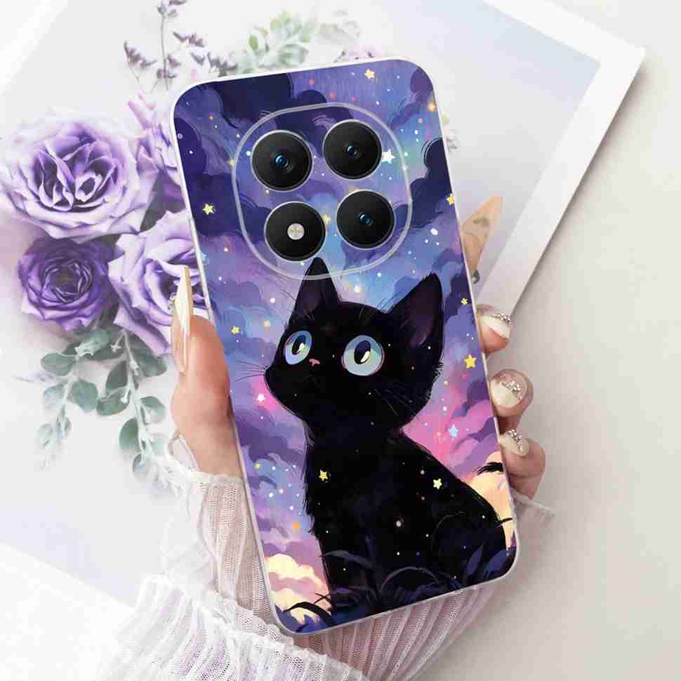 Für Xiaomi Redmi Note 15 Pro Plus ProPlus 5G Hülle Blume Cartoon Hülle Weiche Silikonhülle Für Redmi Note 15 Pro+ Hülle