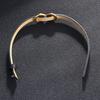 Squisito Cinturino per Orologio in Vera Pelle Stile Coreano a Forma di 8 & Versatile Bracciale di Coppia
