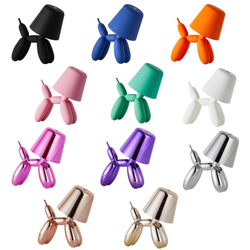 New bedroom bedside light led light charging creative ins ambient light ornament machine dog ornament light