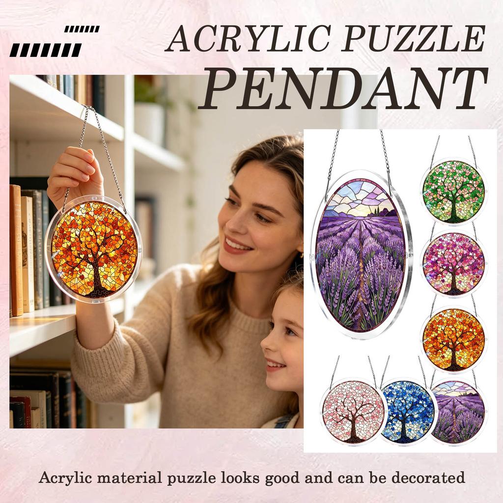 Acrylic Puzzle Can Be Hung Doors, Gardens, Indoor And Outdoor Decoration.