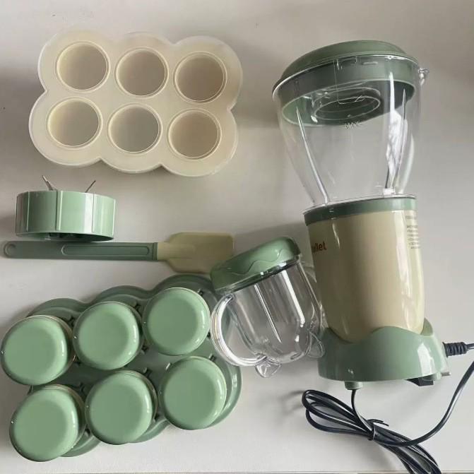 

Cross-Border Edible Grade Baby Food Blender Set US Standard зелёный