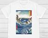 Ukiyo-e Naruto Whirlpool T-Shirt, Japanese Woodblock Art Tee