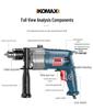 220V Multifunctional Electric Drill & Screwdriver Tool Set