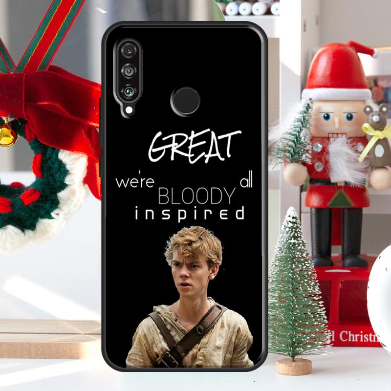 The Maze Runner Qoutes For Huawei Nova 7i 8i 11i 12i 12s Y73 Y70 Y90 Y60 Y72 Y61 Y91 9 10 SE P30 Pro P40 Lite Case