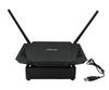 Nagao Seisakusho Router Cooling Stand with USB Stand Width 3 Levels Black Fan, Quiet, 130~180mm, Adjustable, NB-USBFAN-RTST,