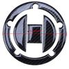 Carbon Fiber Oil Tank Cap Motorcycle Fuel Gas Covers Pad Stickers for Suzuki GSXR 600 750 1000 1300 5/8 Holes