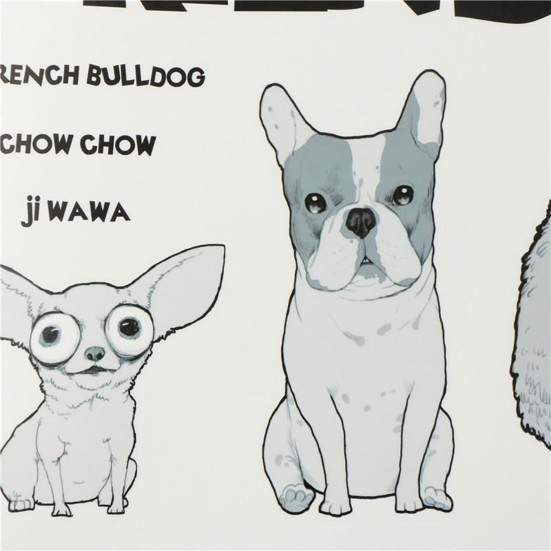 Lovely Dog Is A Friend Wall Stickers Home Decor Animal Wall Decals Diy Mural Art