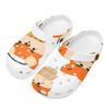 Women Men Pattern Printed EVA Clogs Easy Clean Soft Sole Slip On Garden Shoes Beach Pool Bathroom Home Daily Shoes Easy Clean Wear