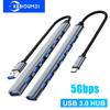 USB Type C Hub 7 Ports USB 3.0 2.0 Hub USB C Hub Docking Station High Speed 5Gbps Splitter Adapter for Laptop PC Support Hard Drive Mouse Keyboard