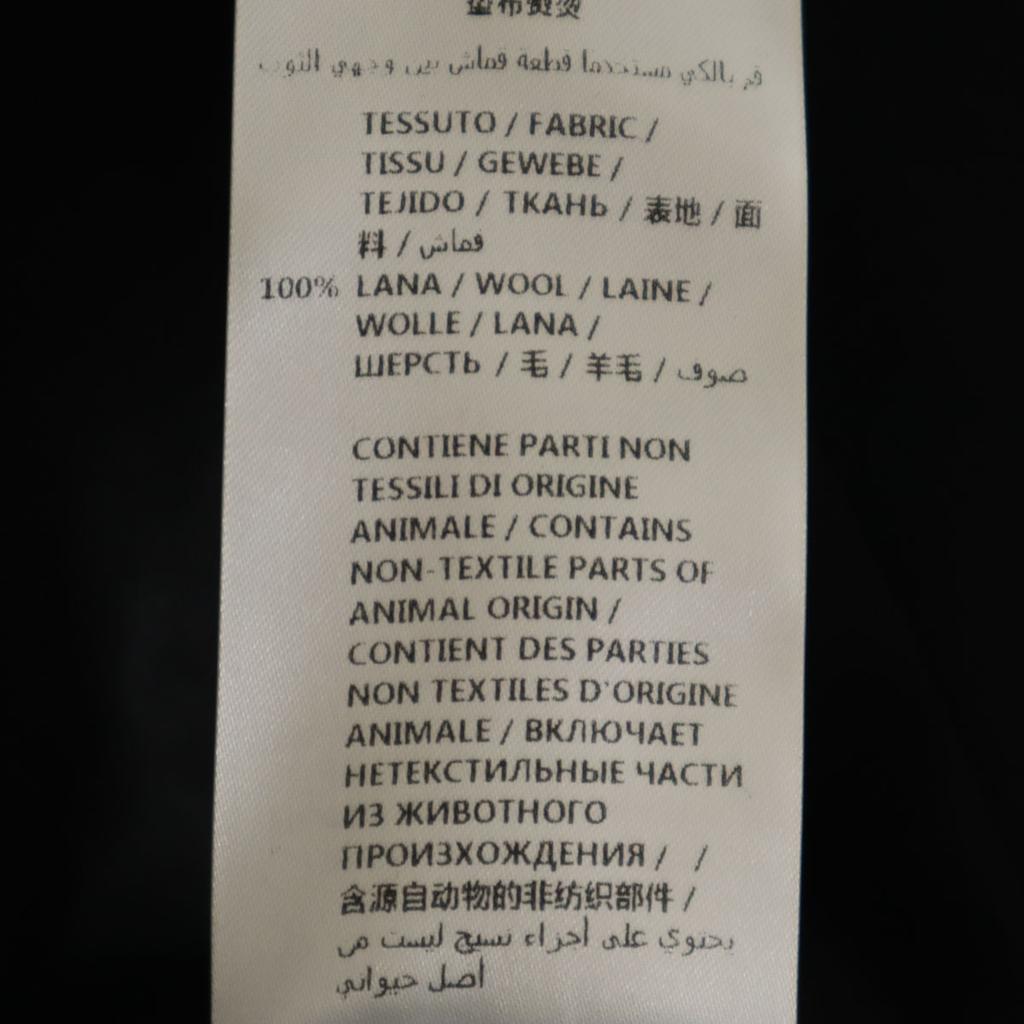 unused GUCCI Made in Bulgaria 100% wool suit Setup Black series Tagged Men's Used