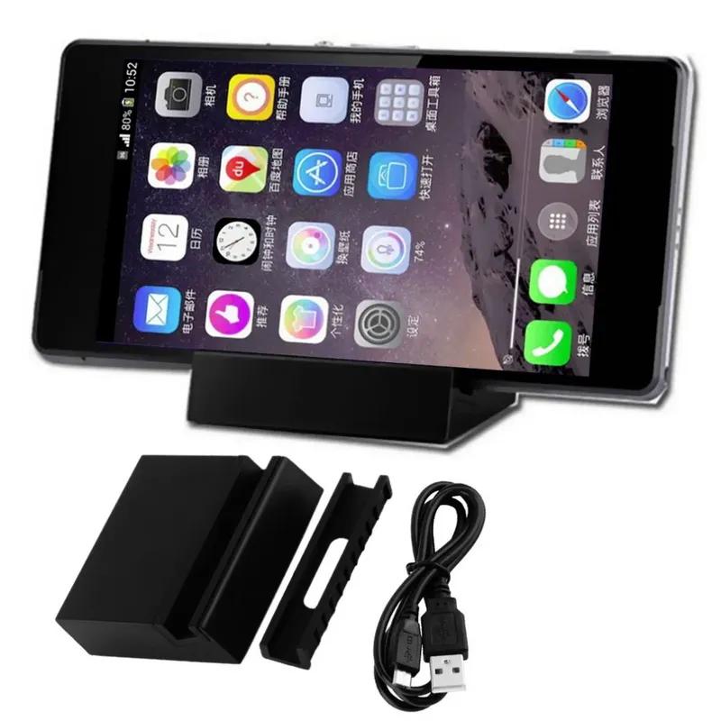 Gorąca ładowarka dokująca do Sony Xperia Z3 L55T D6603 D6643 D6653 Z665 Compact mini D5803 D5833 z kablem DK48 magnetyczna biurkowa