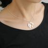 World Map Necklace Earth Day Gift for Best Friends Wanderlust Personalized Outdoor Necklaces