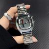 AAA Quartz Watch Color Square Y2K Pointer Number Dual Display Steel Hot Watches Men Business Dynamic Design Personalize Clcok