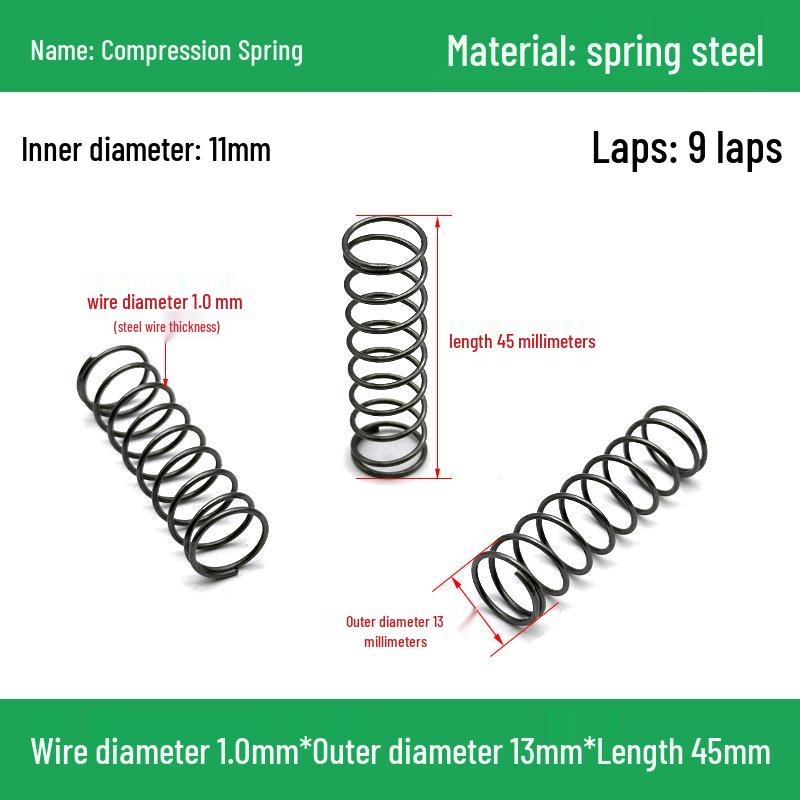 Heavy Duty Y-Type Compression Spring Shock Absorber, 1.0mm Wire Diameter, Outer Diameter 5-20mm.