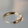 Modernlike 14k Gold Single / 14k Crescent Moon Hoop Earrings