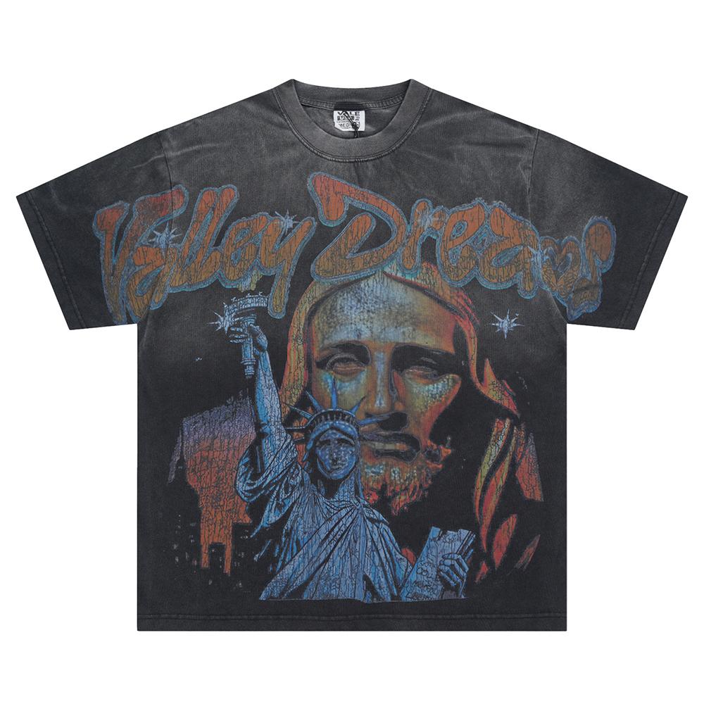 V529 Vale Forever Valley Sport GODS CITY TEE Summer Street Trendy T-shirt