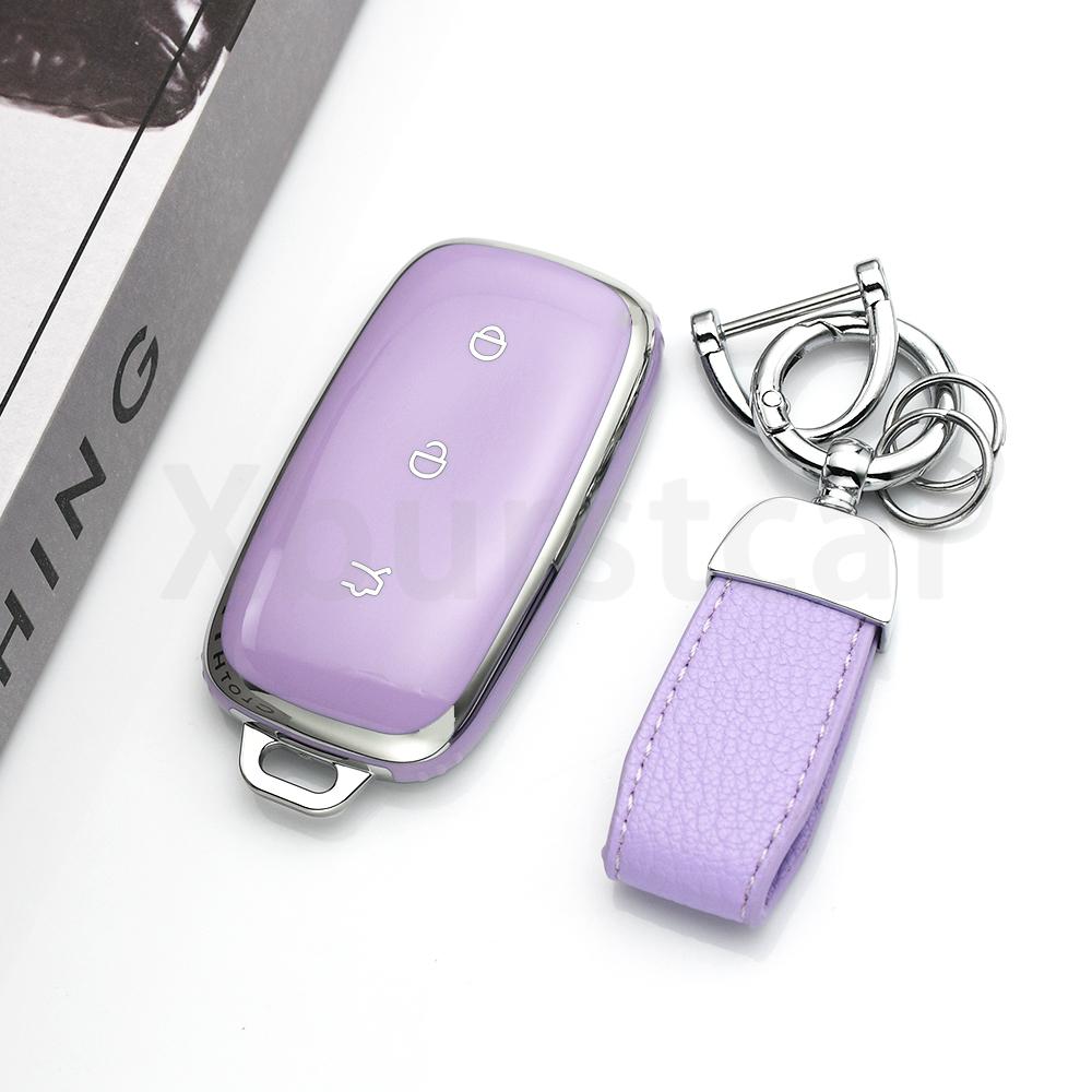 For Men And Women Gifts Auto Keyless Protector Accessories Car Key Case Cover For Geely Galaxy E5 Sailing Edition Voyage Edition