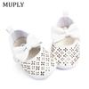 Mode Babyschuhe für Neugeborene Baby Mädchen erste Wanderer Säugling großen Bogen Prinzessin Hochzeit Party Schuhe Sommer weiche Sohlen Schuhe
