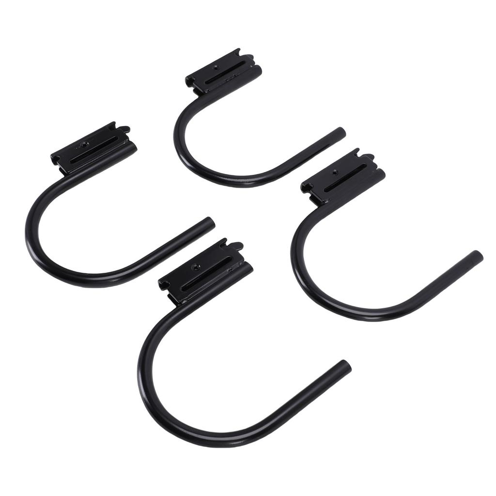 4PCS 5 Inch E Track J Hooks Heavy Duty Hanger for Enclosed Trailer Workshop Garage 1400lbs Load Capacity 1 2 Inch