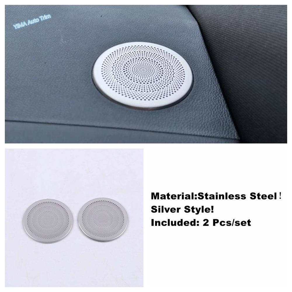 Car front dashboard Horn Audio Stereo speaker panel cover trim For Ford Escape / Kuga 2024 2025 Accessories