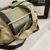 Große Kapazität Reise-Duffelbag mit Reißverschlusstasche vorne Mehrere Fächer Lässige Weekender-Tasche