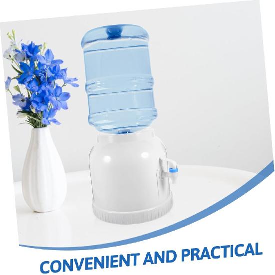 Water Dispenser Barrel Rack Stand with Water Spout Jug Dispenser for Office Jug Stand and Dispenser Valves Plastic Nozzle Bottle