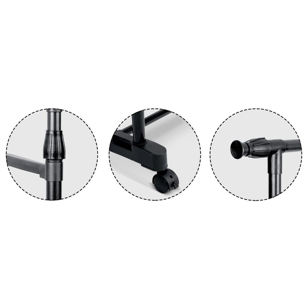Massido 686300 Clothes Hanger Black