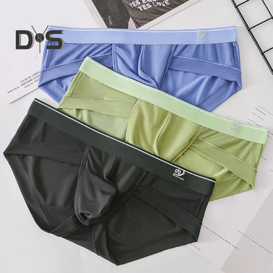 Mesh Men Panties U Convex Breathable Slim Fit Soft Men Panties