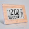 FanJu FJ3530 Big Screen Digital Dual Alarm Clock Indoor Temperature Snooze Clock Moon Phase Calendar LED Desk Clock Modern