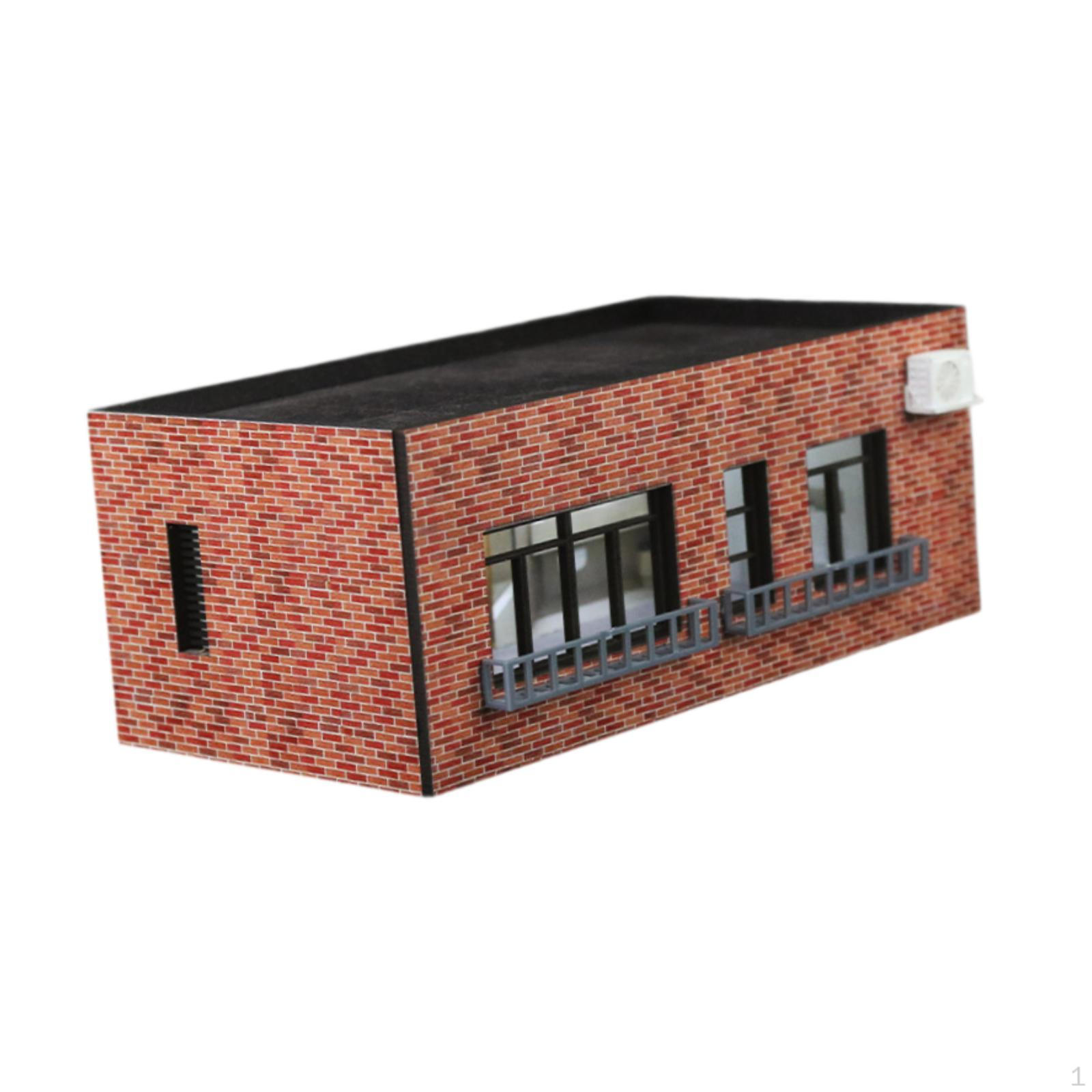 1/64 масштаб HO Модель Строительство дома Диорама Настольное украшение Песочный стол Декорации C