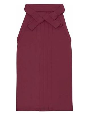 [Asakusa Kimono Market] Plain Women's Hakama for Graduation Ceremony [5 Colors] (Hakama, Graduation Ceremony, Kimono, Plain Hakama) (Burgundy, M