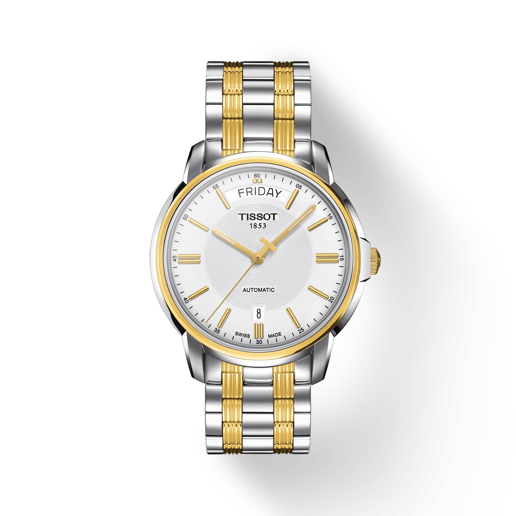 Tissot Stainless Steel White Dial Men s Fashion Watch T065.930.22.031.00 белый