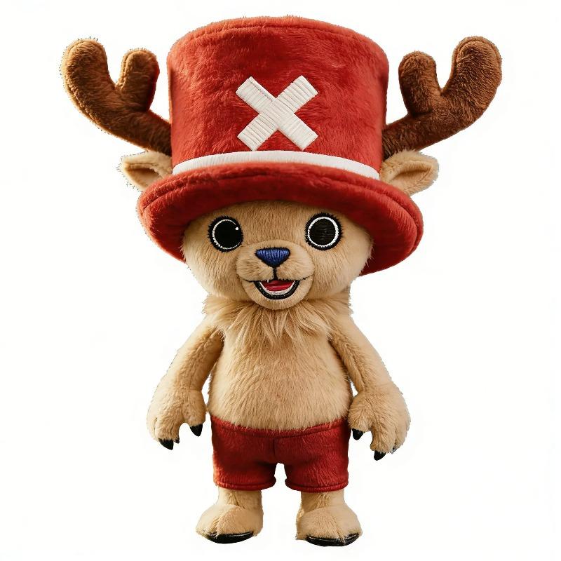 New One Piece Chopper Plush Doll Cute Tony Chopper Plushie Anime Peripherals Toys Birthday Christmas Gift
