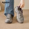 Agsdon Women's Height-Increasing Chunky Platform Sneakers